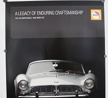 Load image into Gallery viewer, Poster - A Legacy of Enduring Craftsmanship - The Incomparable 1958 BMW 507