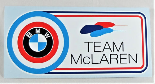 BMW Motorsports Team McLaren
